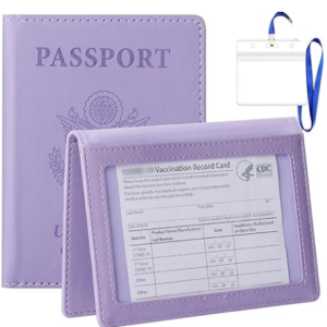 Passport holder and travel document organizer